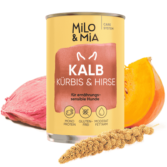 Kalb, Kürbis & Hirse