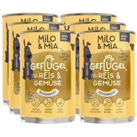 Geflügel, Reis & Gemüse